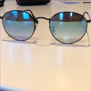 Ray ban  sunglasses mirrored blue - good condition